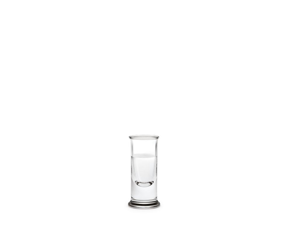 Holmegaard - No. 5 Snapseglas, klar, 5,0 cl