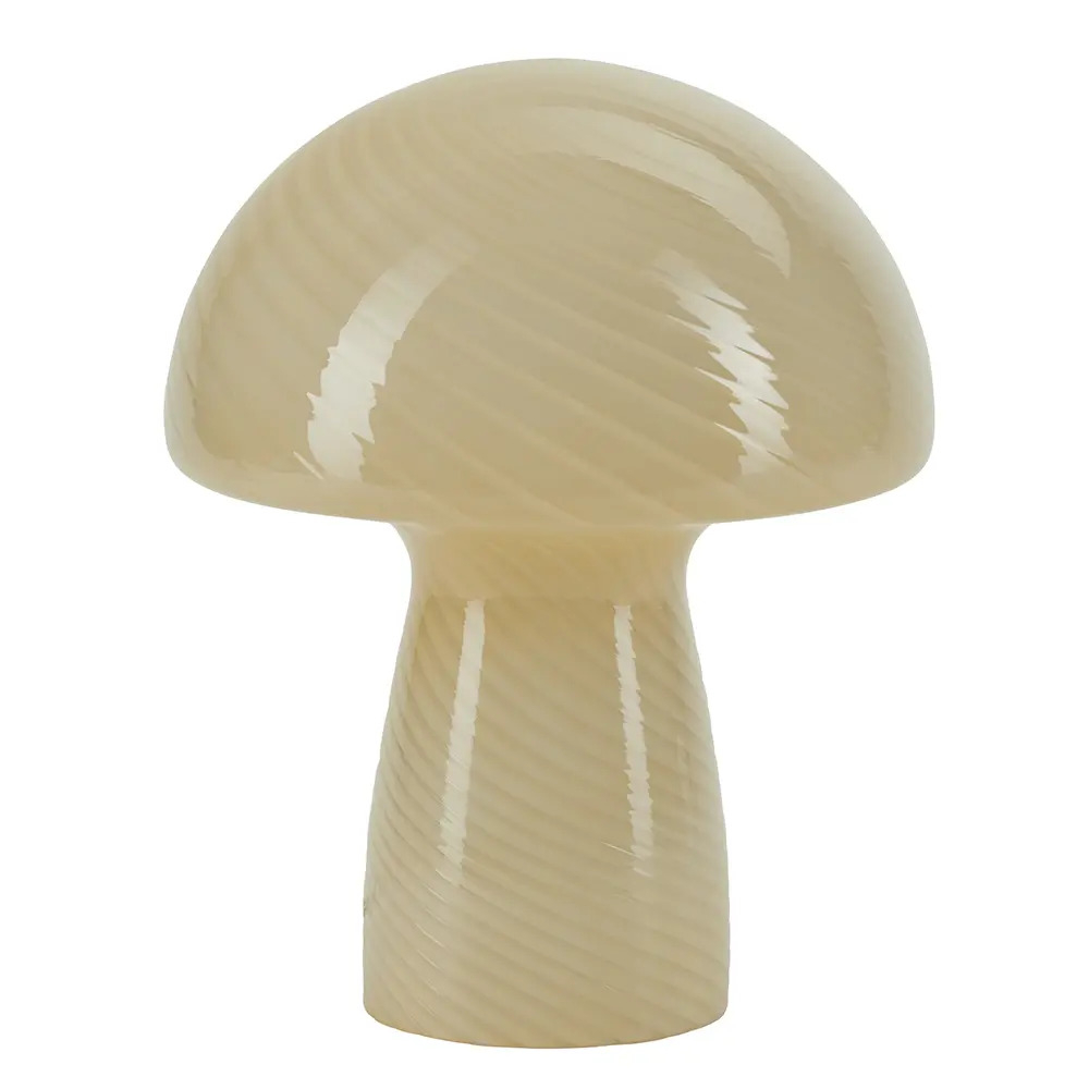 Mushroom Lampe, L, gul
