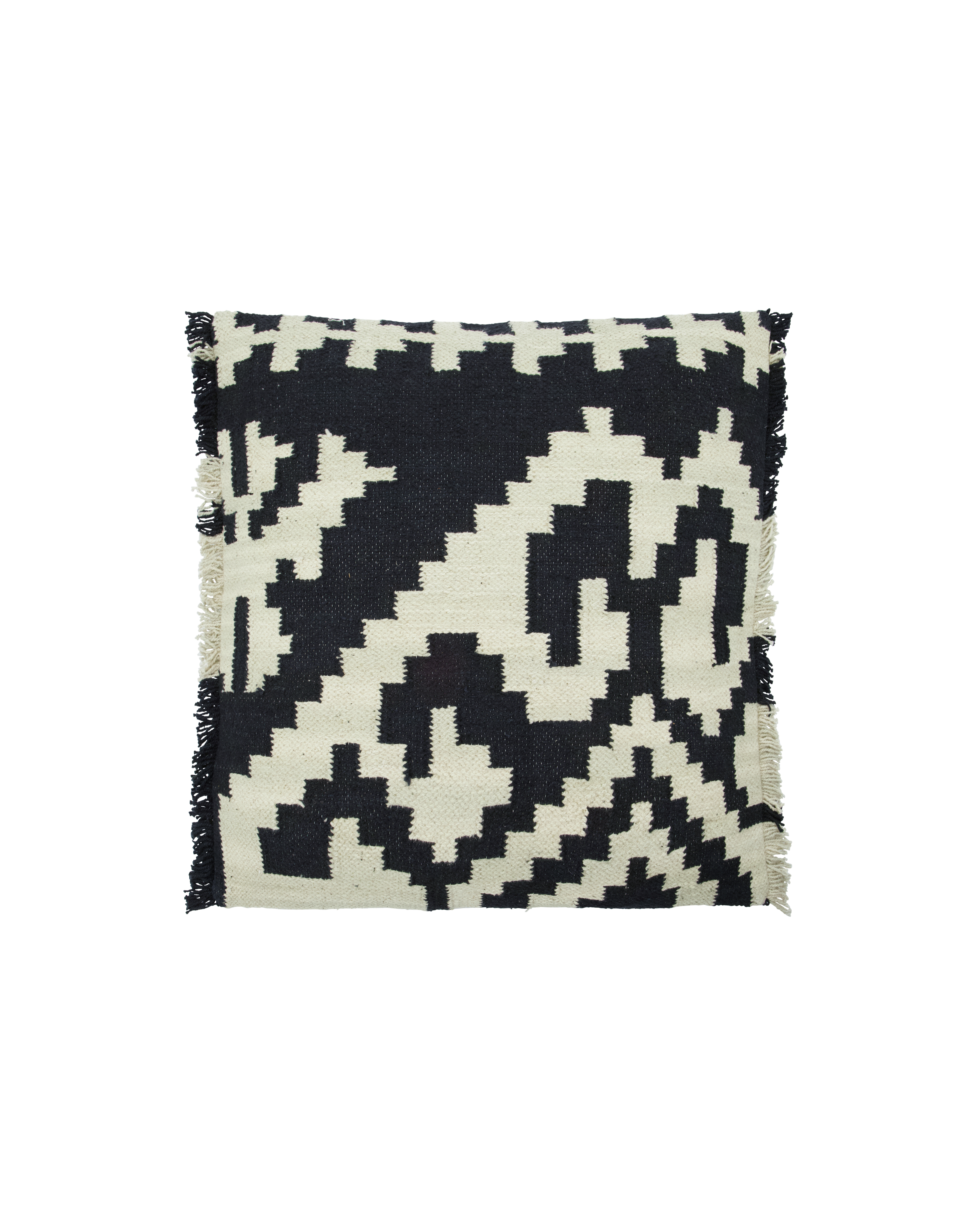 House Doctor - Pudebetræk, Wulo, Sort