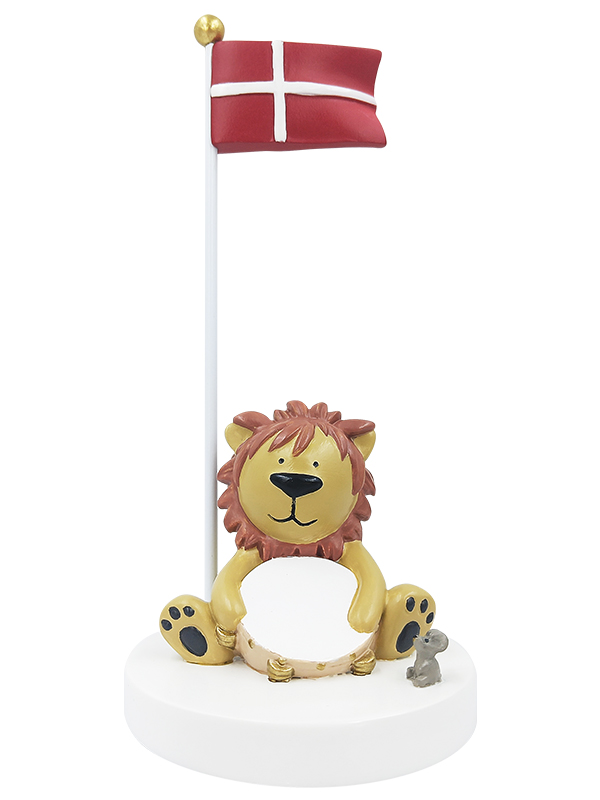 Kids by Friis - Bordflag, Løve med tamburin