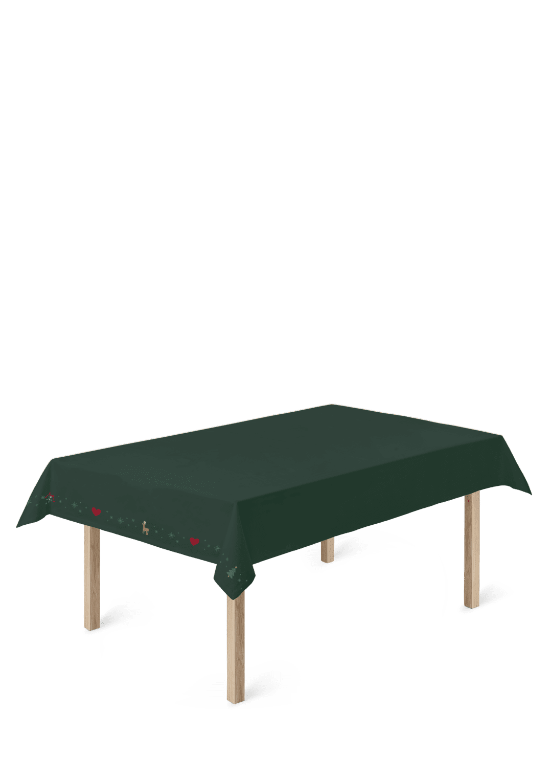 Juna - Christmas Fable Dug 150x270 cm grøn