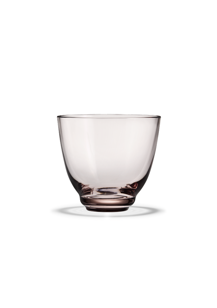 Se Holmegaard - Flow Vandglas, rosa, 35 cl hos Rikki Tikki Shop