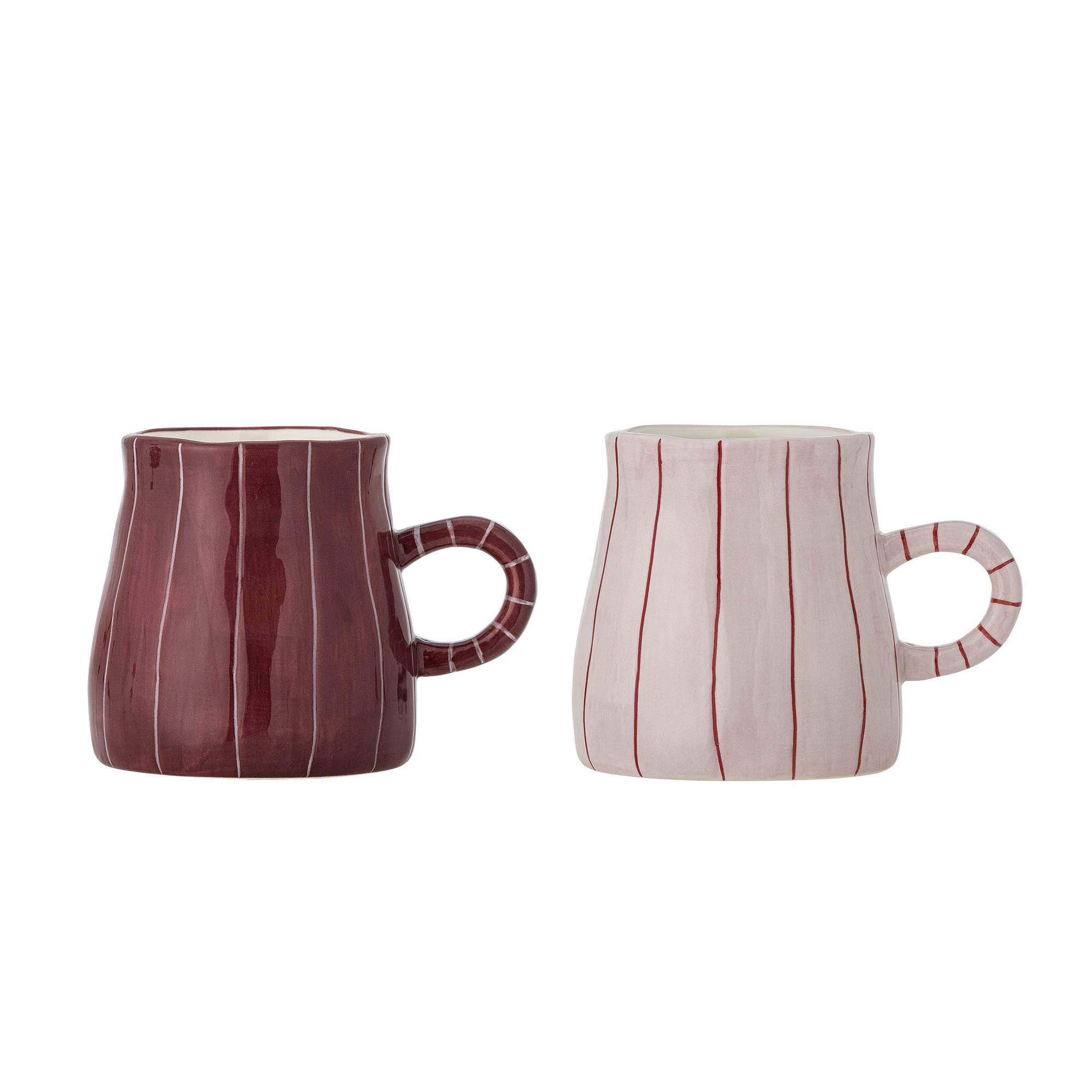 Bloomingville - Shirly Krus, Multifarvet, Stentøj, D9xH9 cm, Set of 2