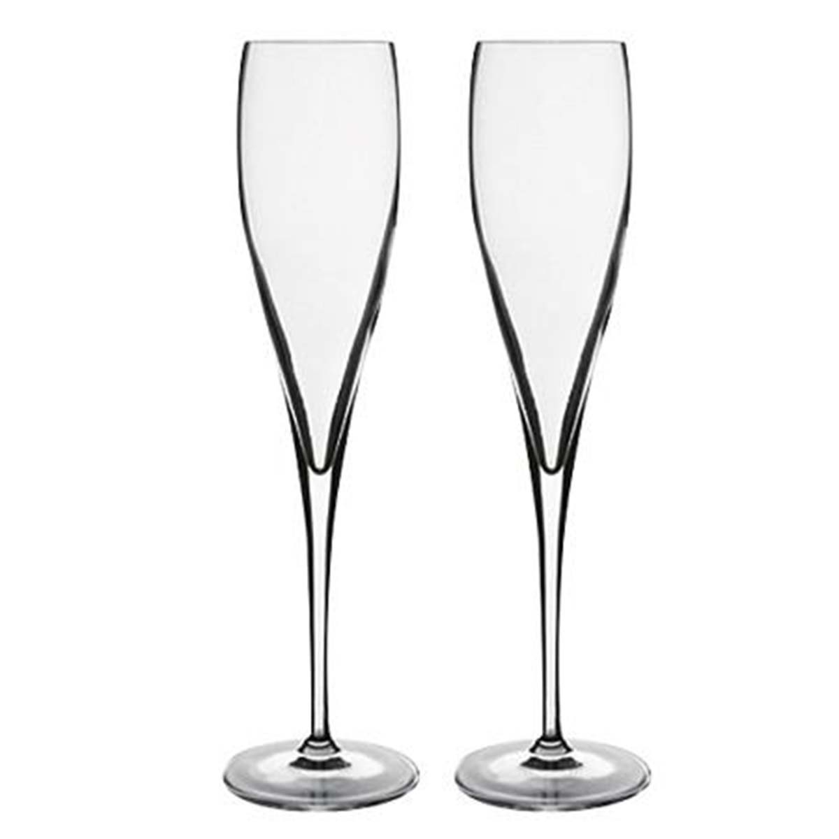 Luigi Bormioli Vinoteque Champagneglas 25 cm 17,5 cl 2 stk. Klar