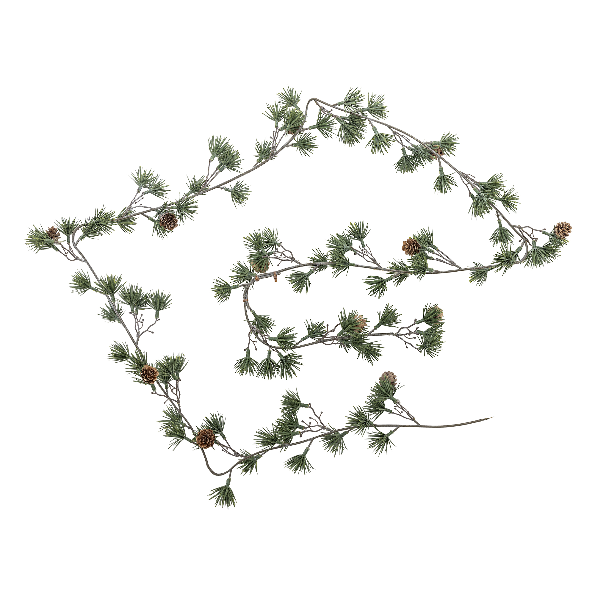 Bloomingville - Cedar Guirlande, Grøn, Kunstige Blomster, L200xW8 cm