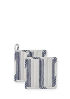 Rosendahl - Textiles Garn Grydelapper 22x22 cm blå 2 stk.