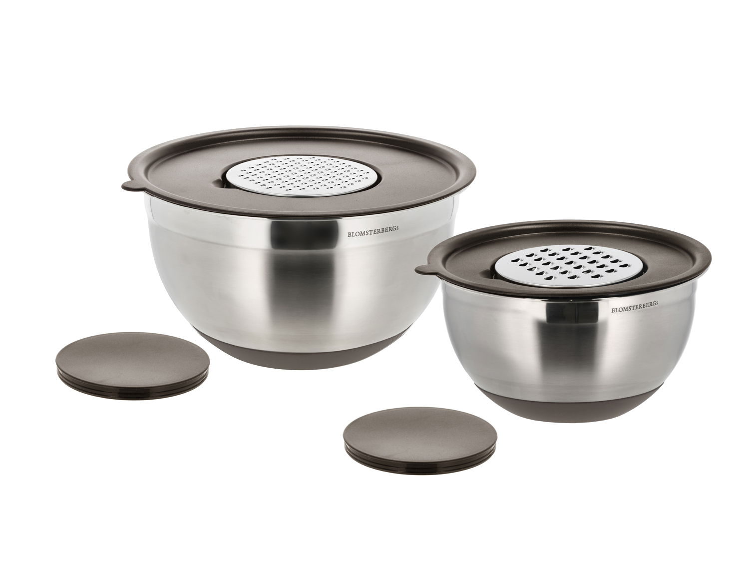 Blomsterberg - Røreskåle 8 dele 3 + 5 liter Latte