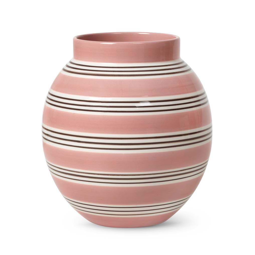 Billede af Kähler - Omaggio Nuovo Vase, 20,5 cm, støvet rosa hos Rikki Tikki Shop