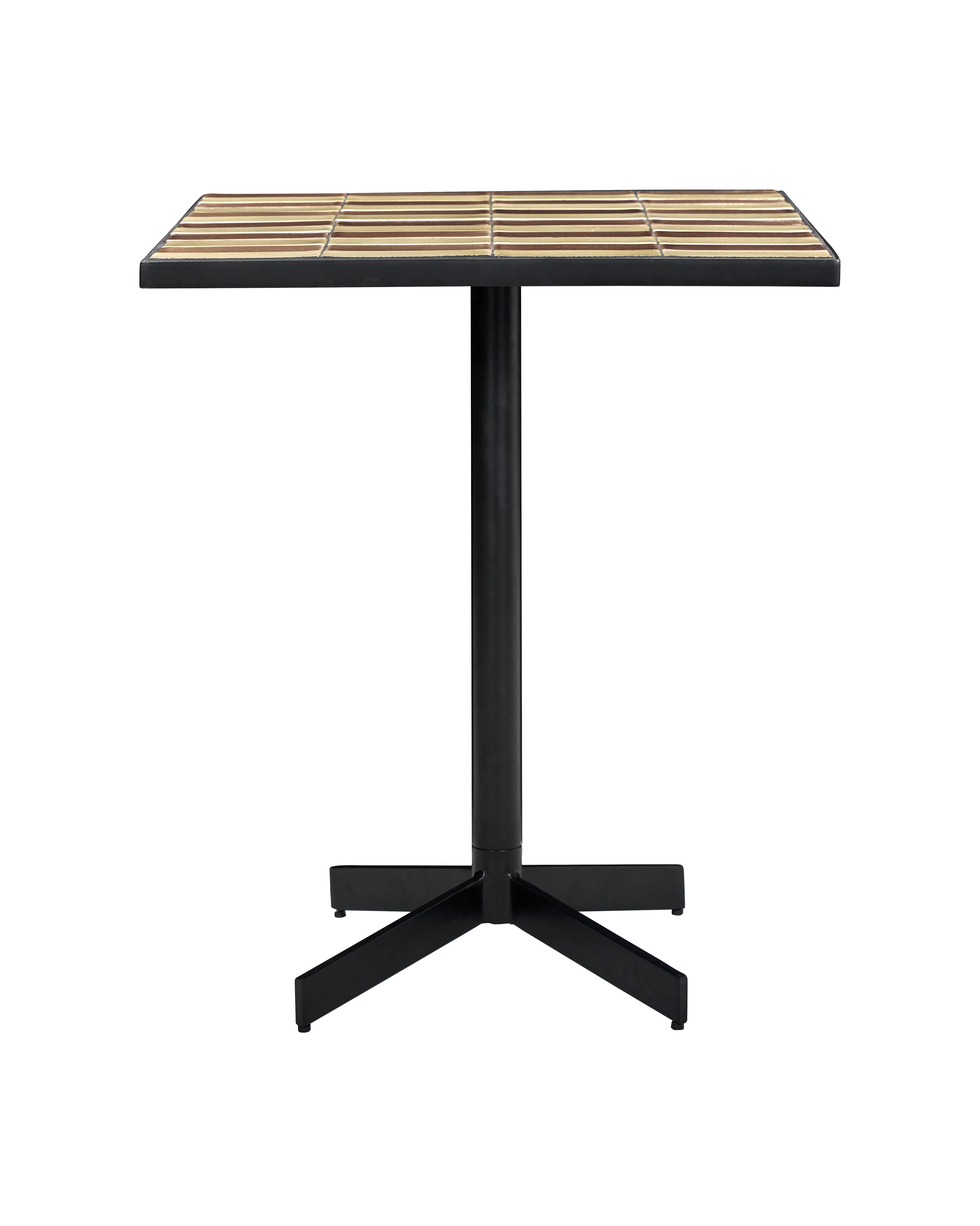 House Doctor - Cafébord, Stripe, Støvet rose, Beige