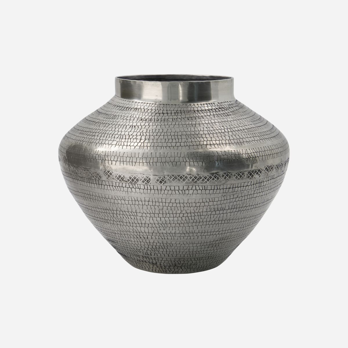 Vase, Arti, Antik sølv Ø23 cm*
