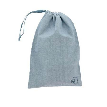 Södahl Chambray organic Brødpose 28 x 44 cm China blue