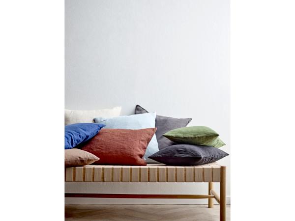 Södahl Linen Pude 40 x 60 cm Forest green