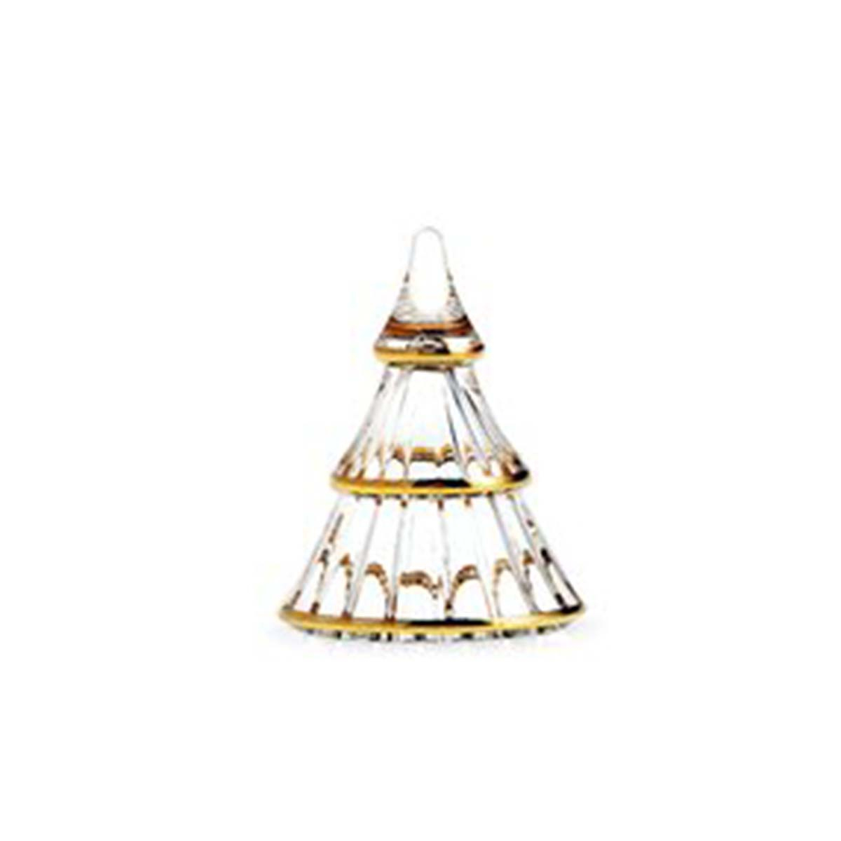 Holmegaard - Fairytales Juletræ lille klar med guld