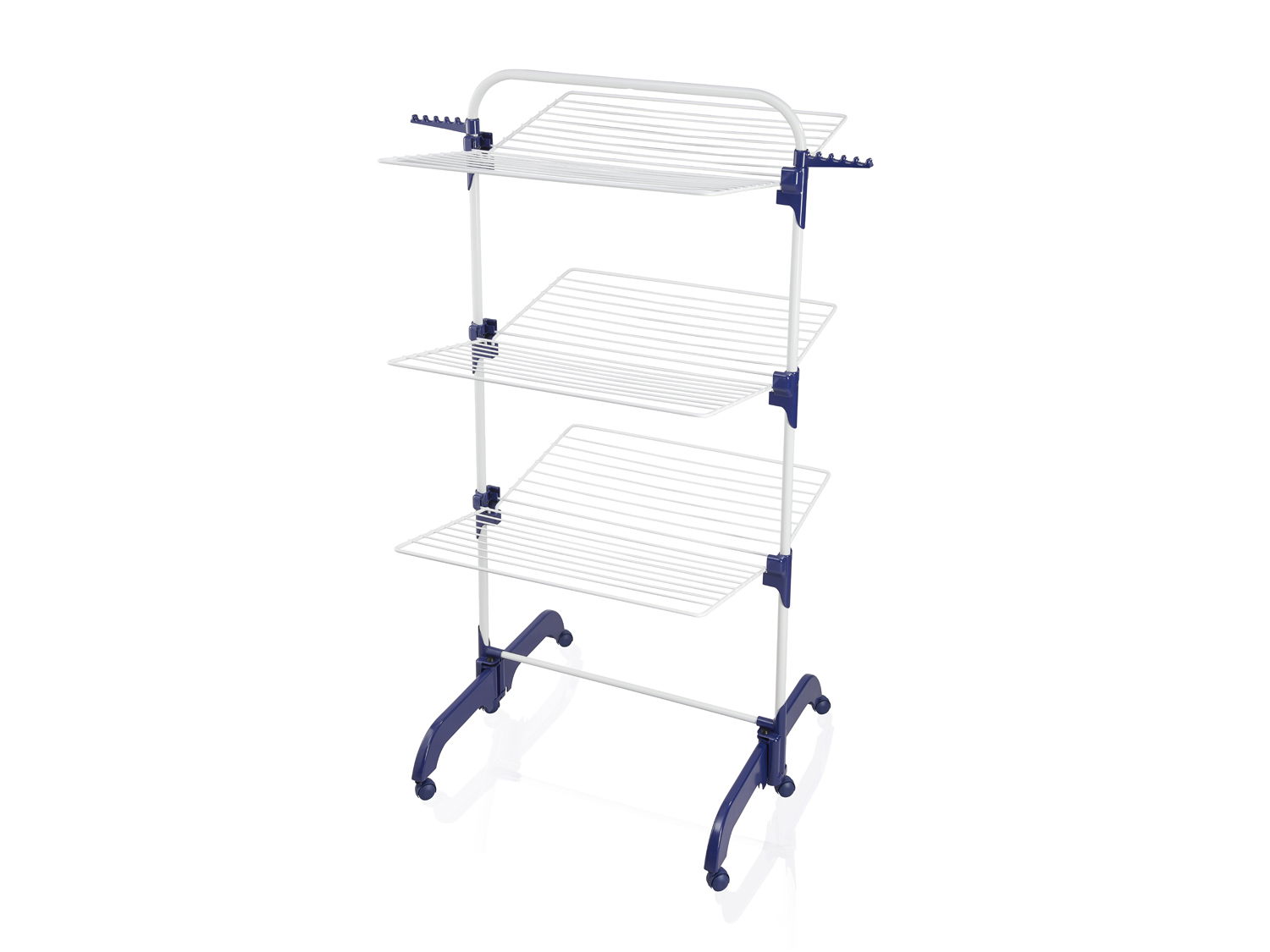 Leifheit - Tørrestativ Comfort Tower 420 Hvid/Blå