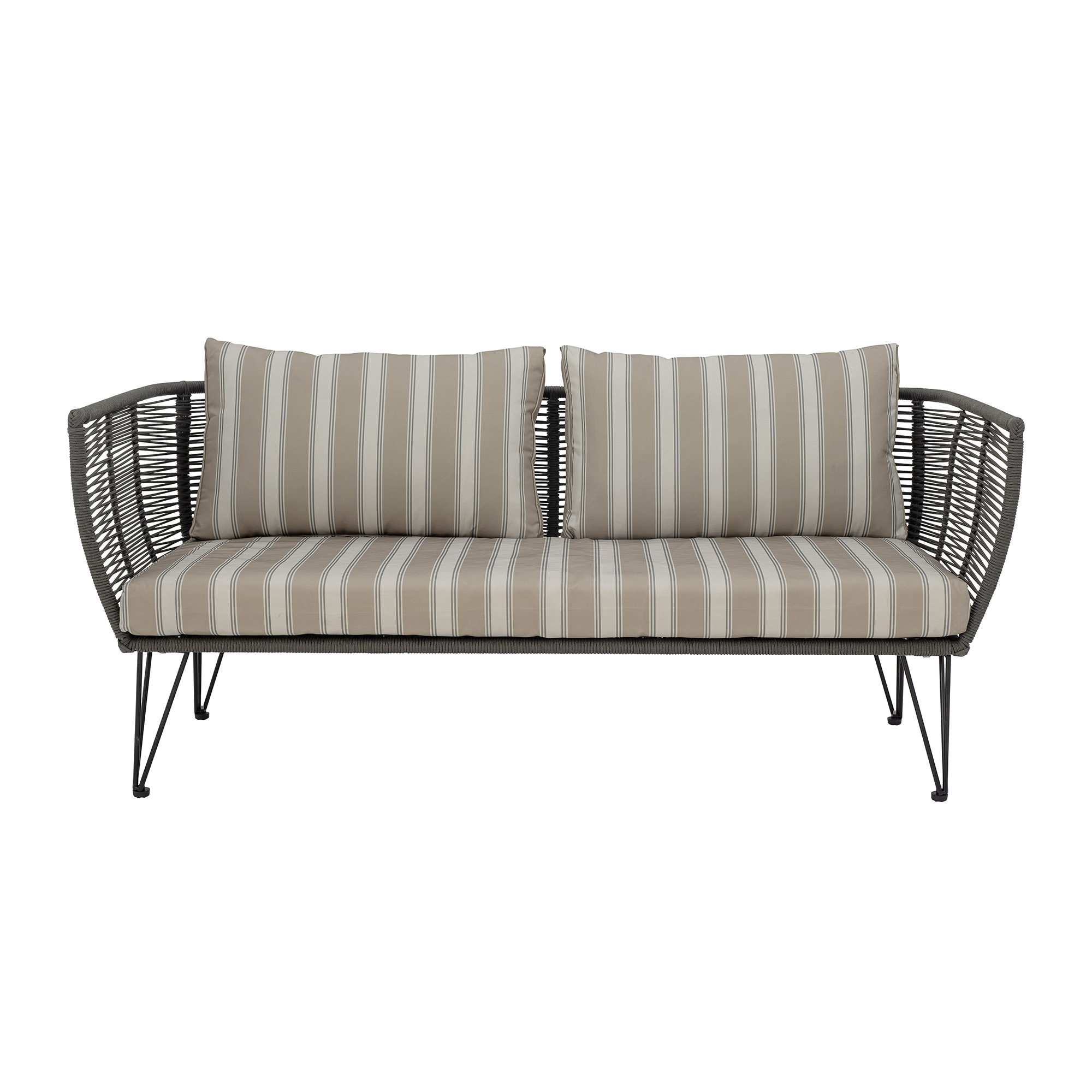Bloomingville - Mundo Sofa, Grøn, Metal, L175xH72xW74 cm
