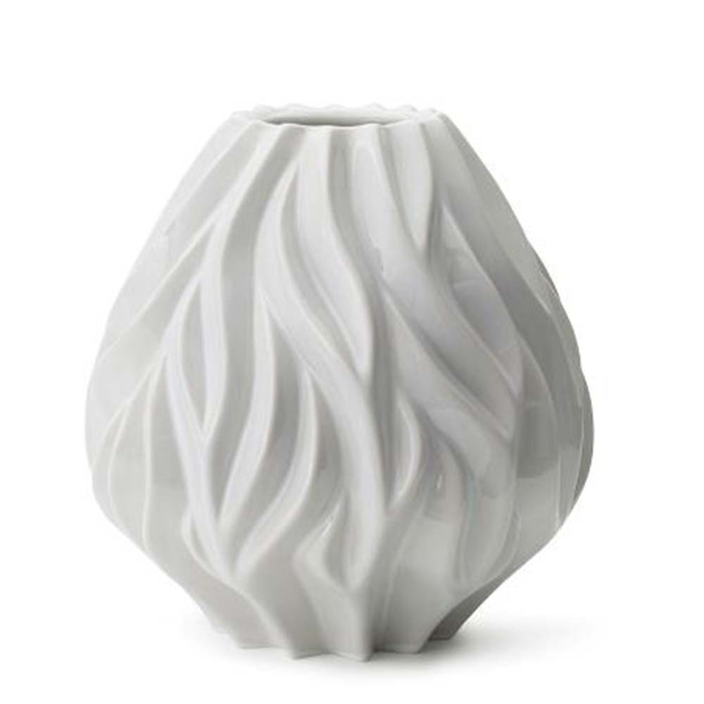 Se Morsø - Flame Vase 23 cm Hvid hos Rikki Tikki Shop