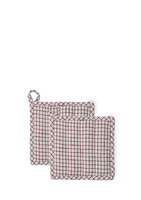 Rosendahl - Textiles Garn Grydelapper 22x22 cm terracotta 2 stk.