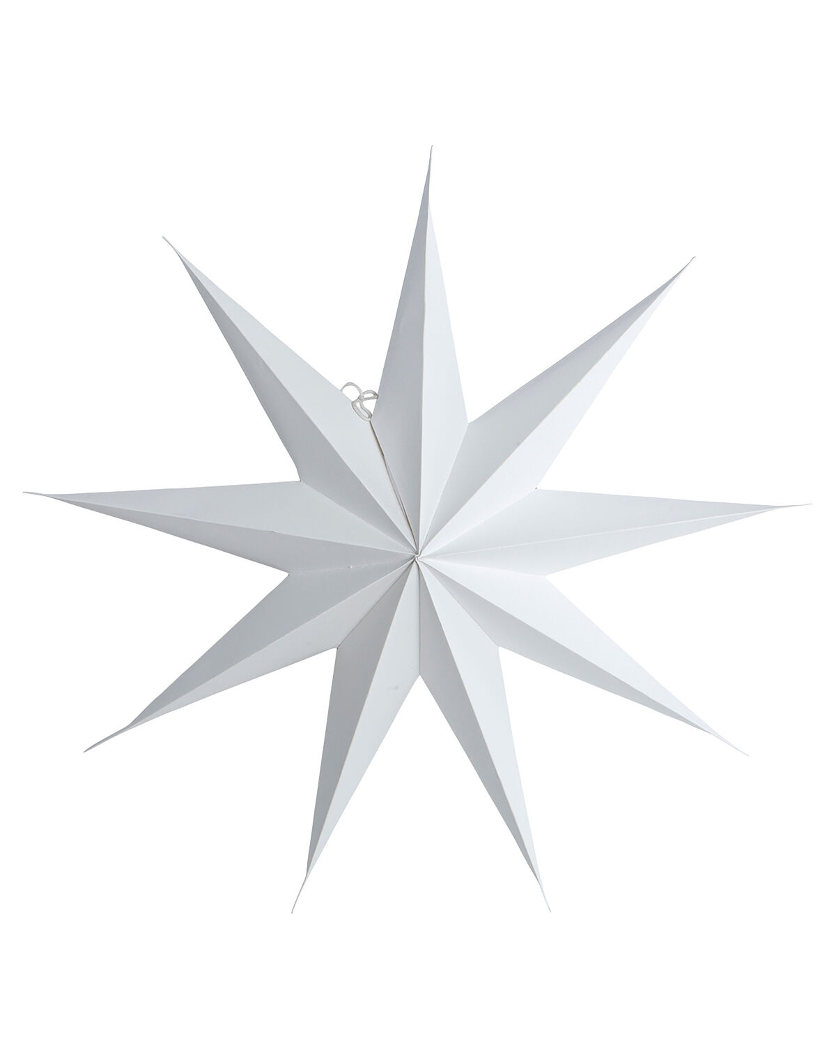House Doctor - Stjerne, 9 Point, Hvid