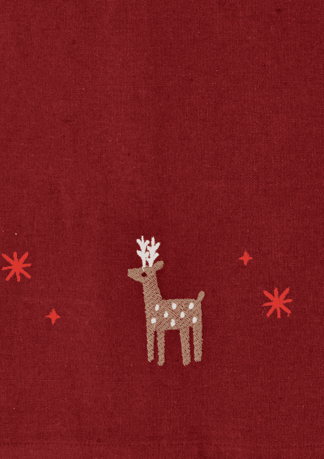 Christmas Fable Dug 150x320 cm rød