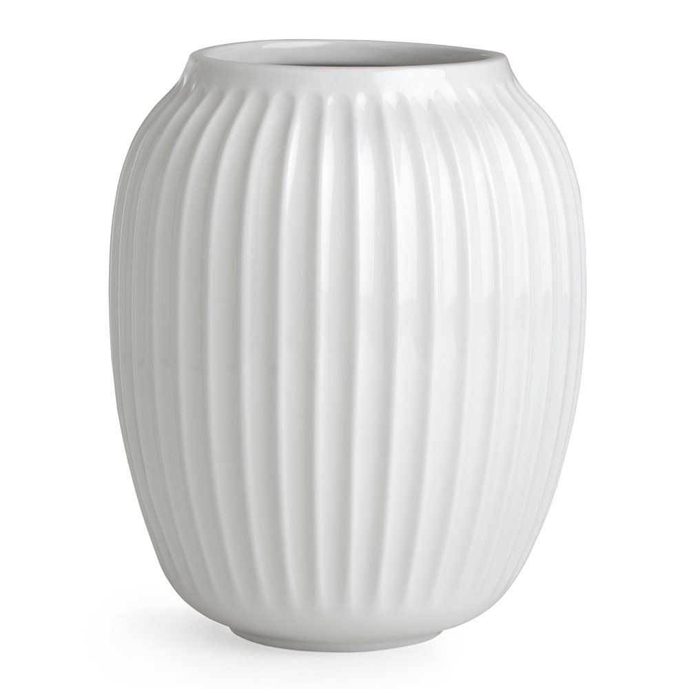 Kähler - Hammershøi vase, 21 cm, hvid