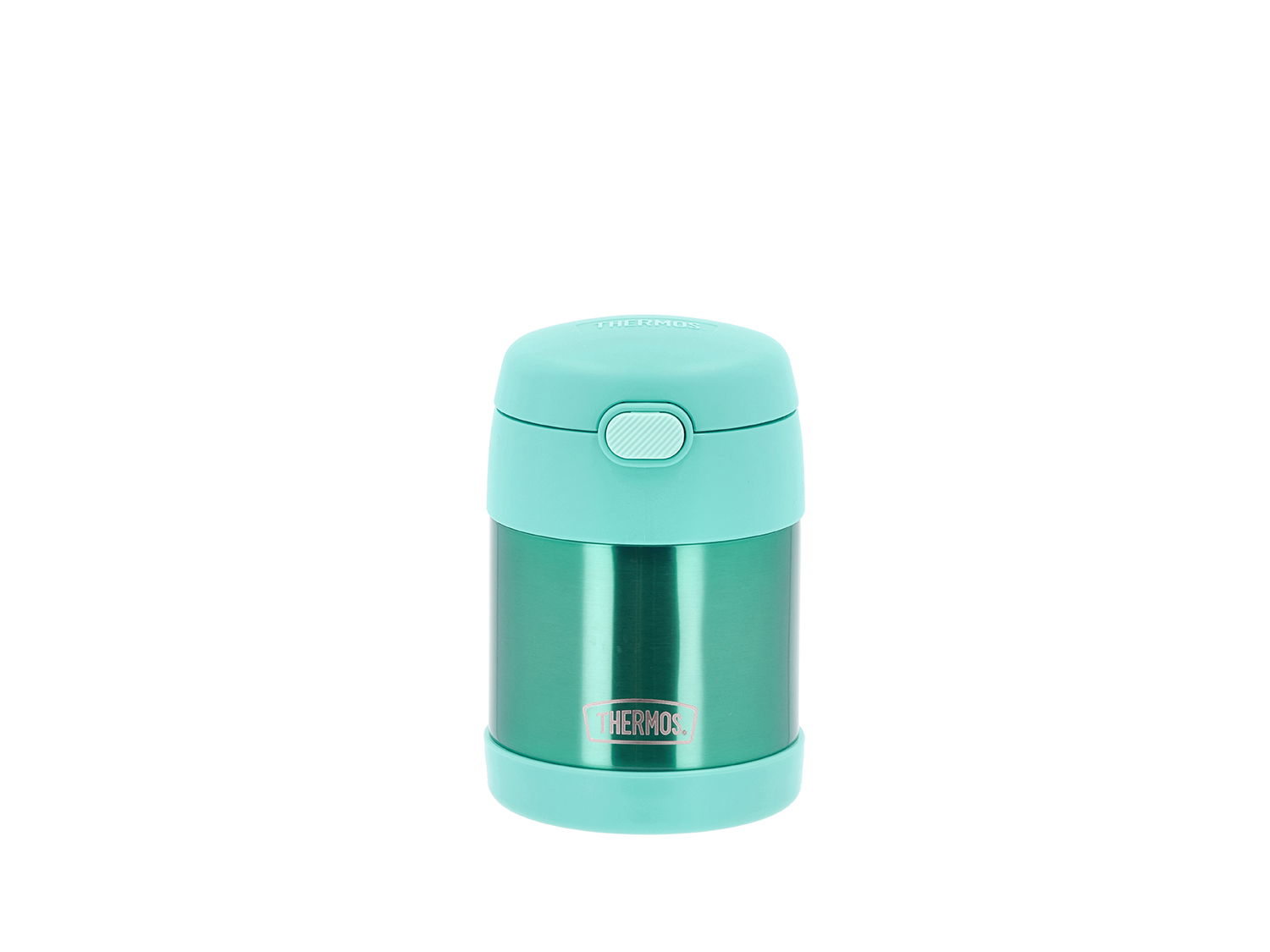 Thermos - Madtermoflaske Funtainer 290 ml Teal Rustfrit stål