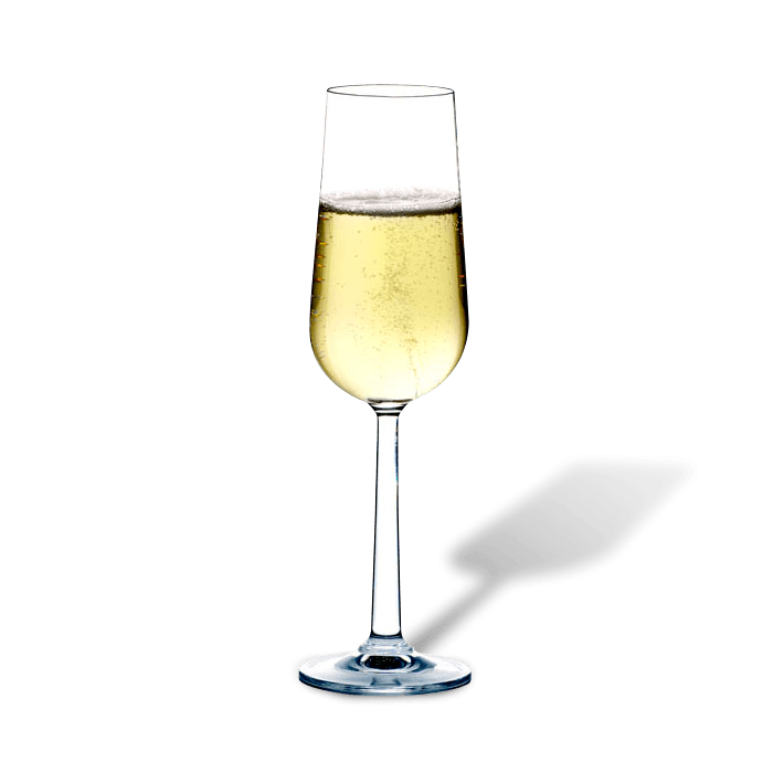 Grand Cru Champagneglas 24 cl klar 2 stk