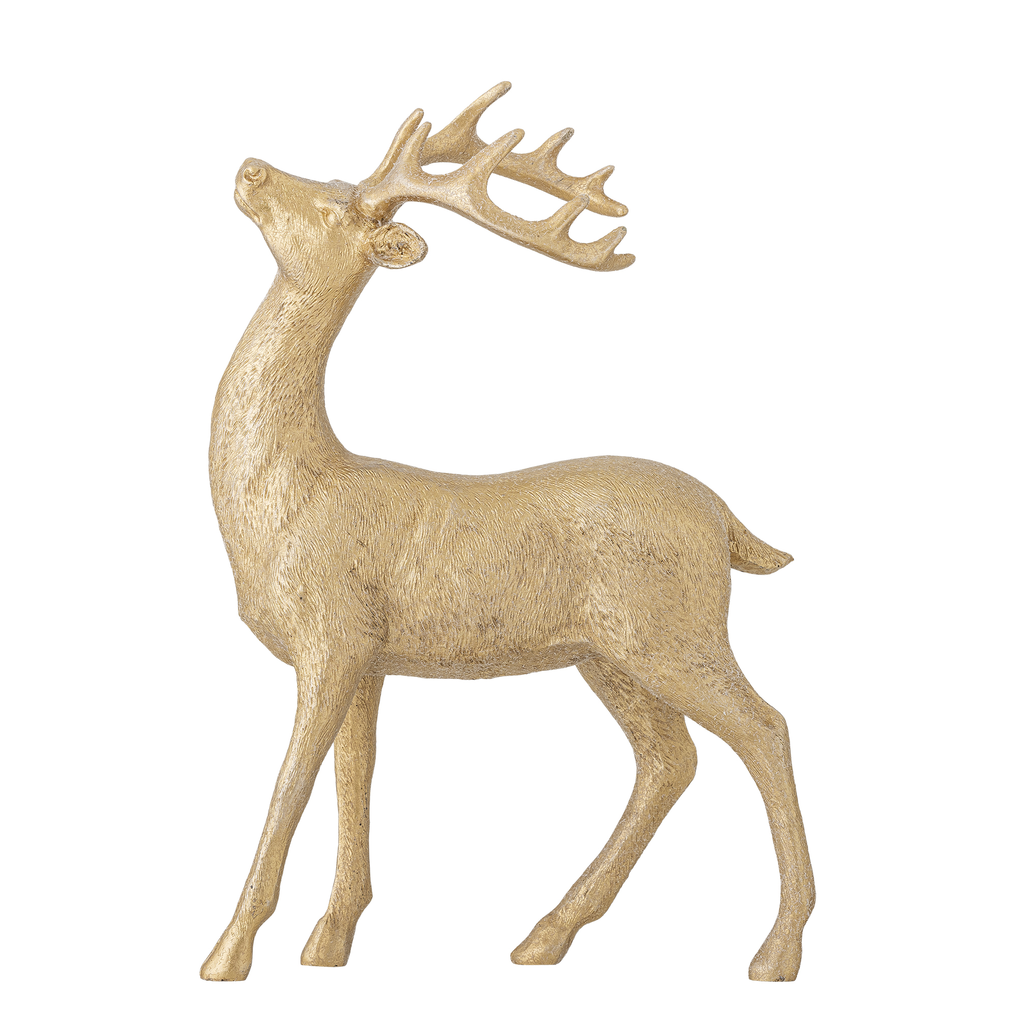 Bloomingville - Pranzer Deko, Guld, Polyresin, L21,5xH30xW9,5 cm billede