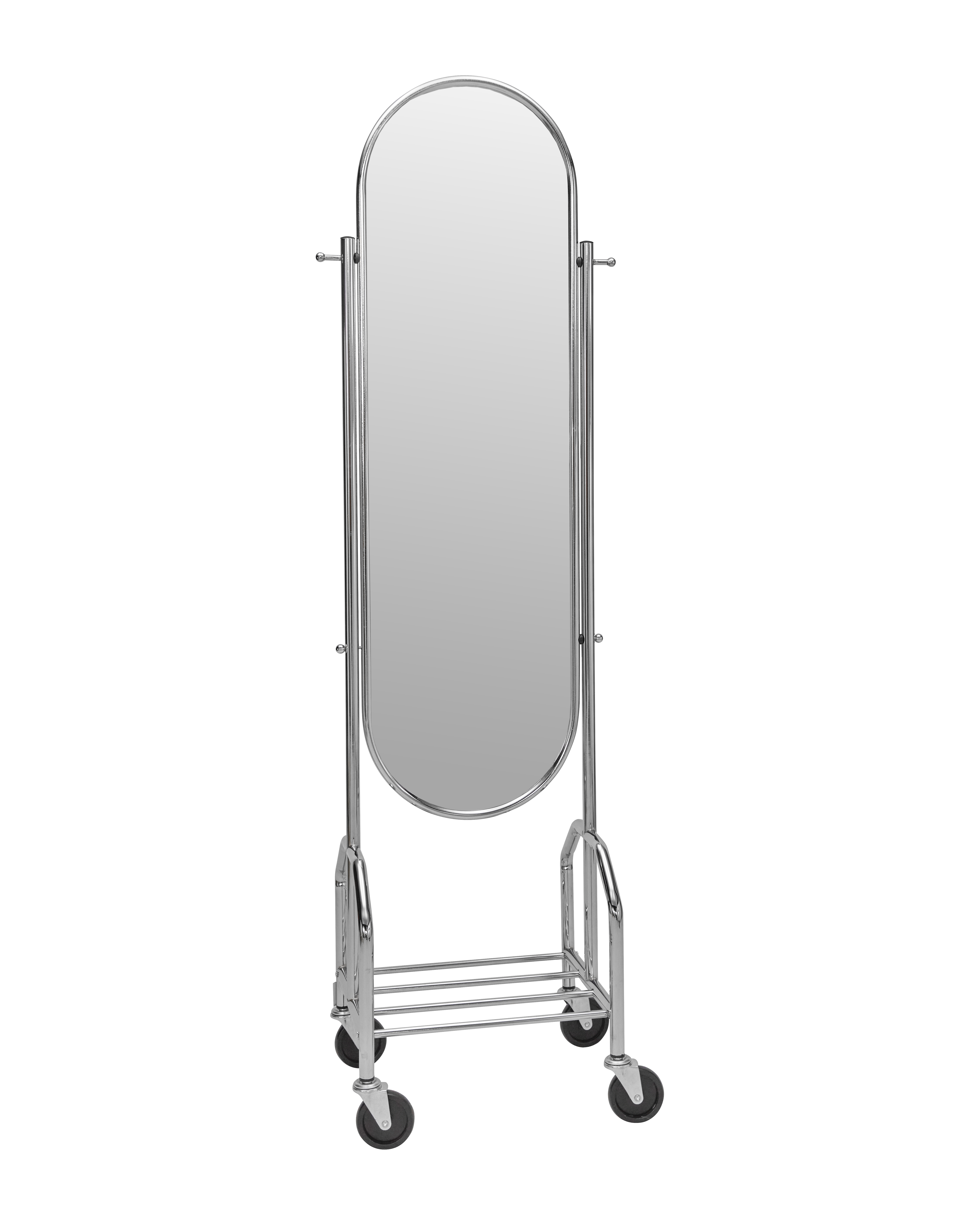 House Doctor - Gulvspejl, Image, Sølv finish