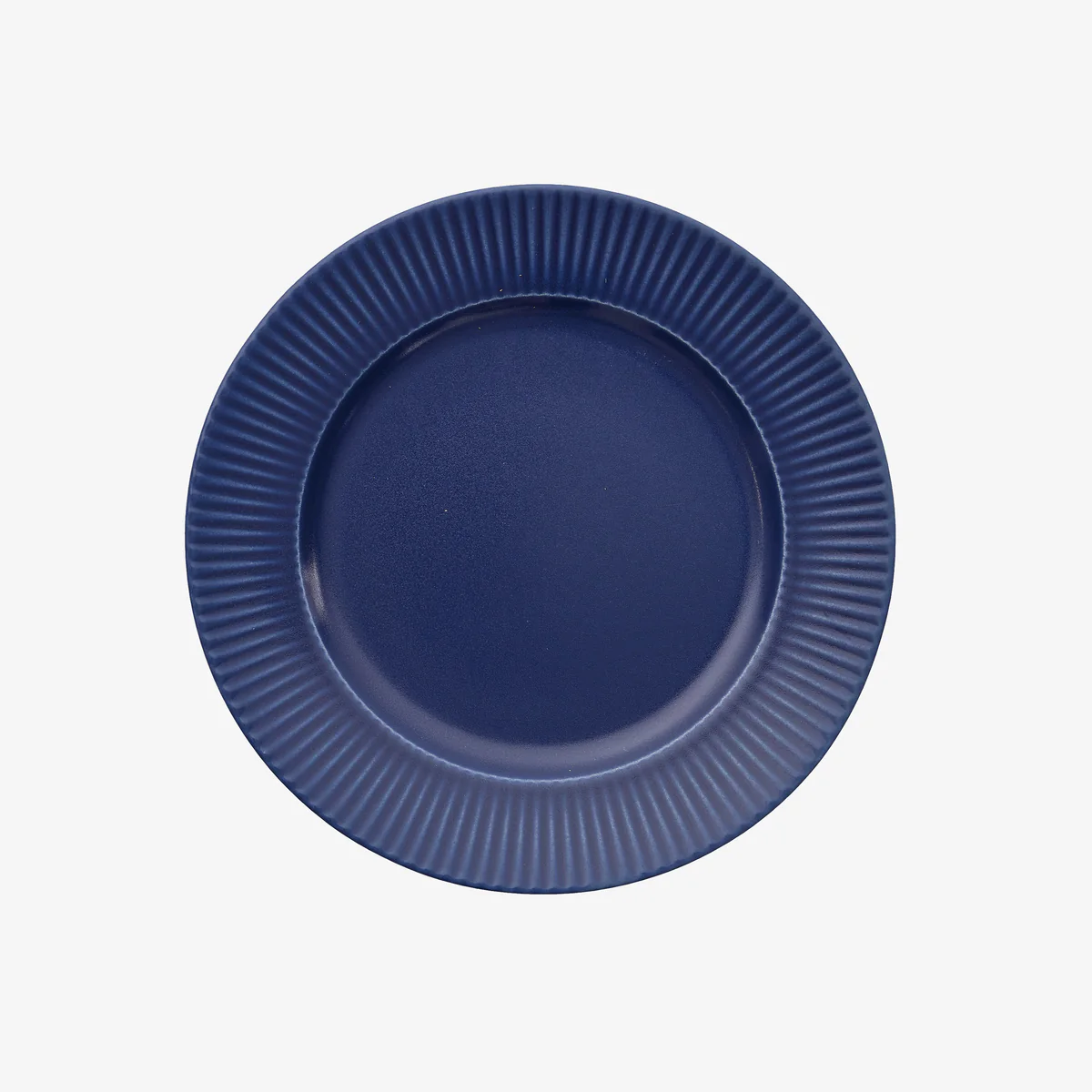 Aida - Groovy - frokost tallerken stentøj blå 1 stk 21 cm