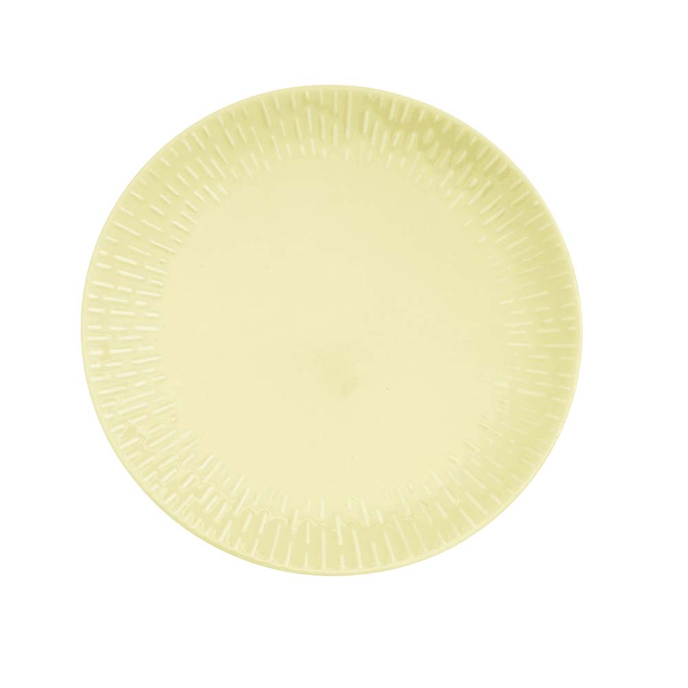 Confetti - middagstallerken lemon