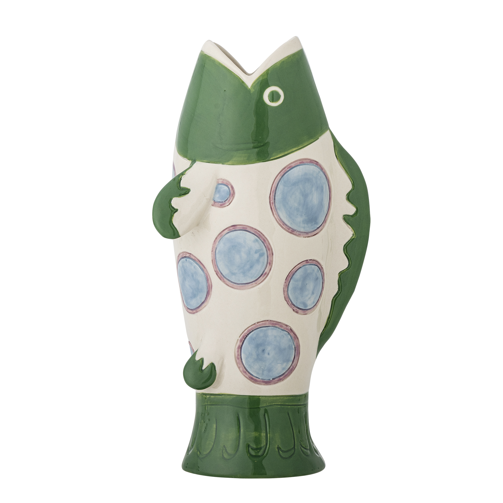 Bloomingville Irving - Vase - Fisk - Multifarvet