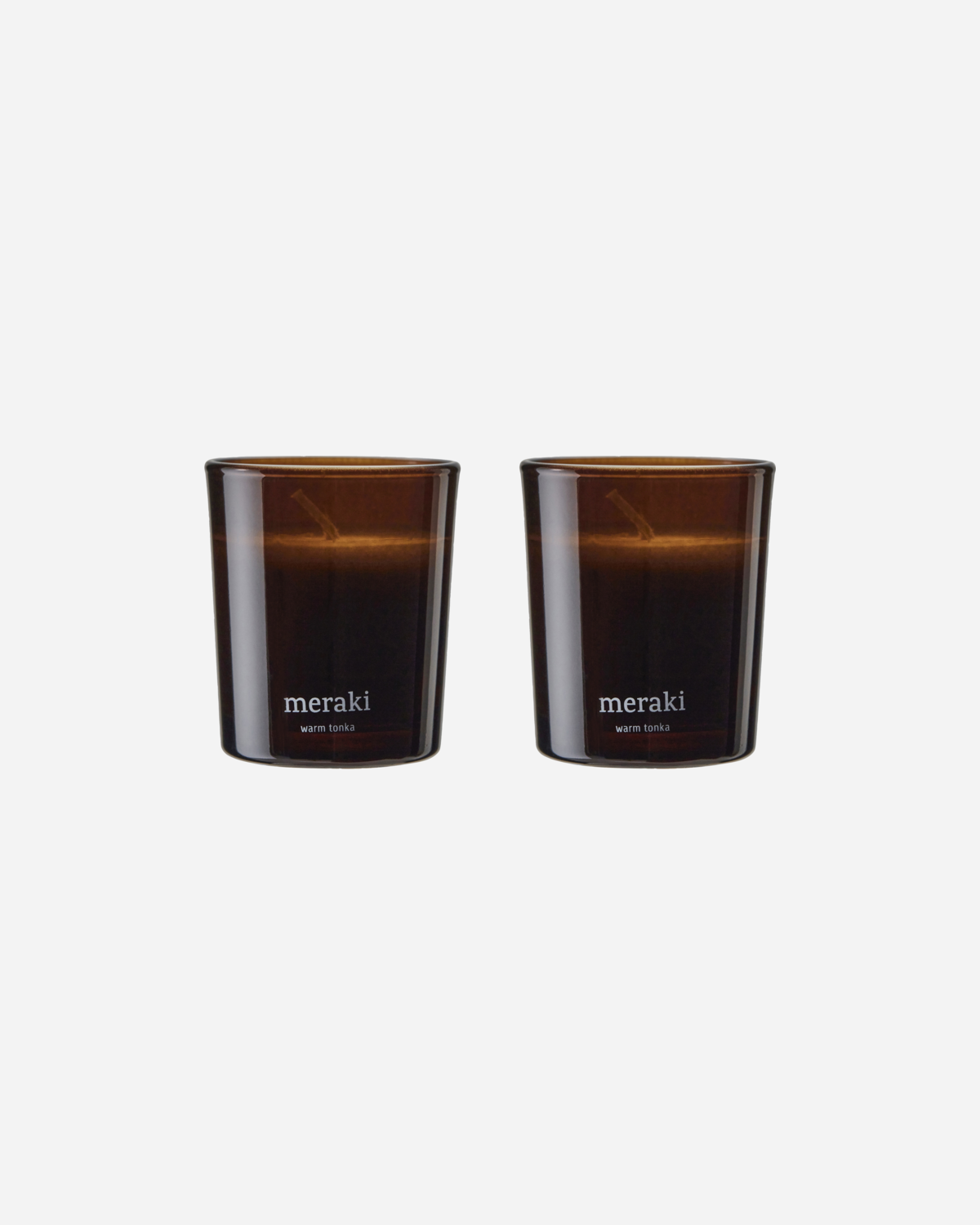 Meraki Duftlys, Warm tonka, Brun