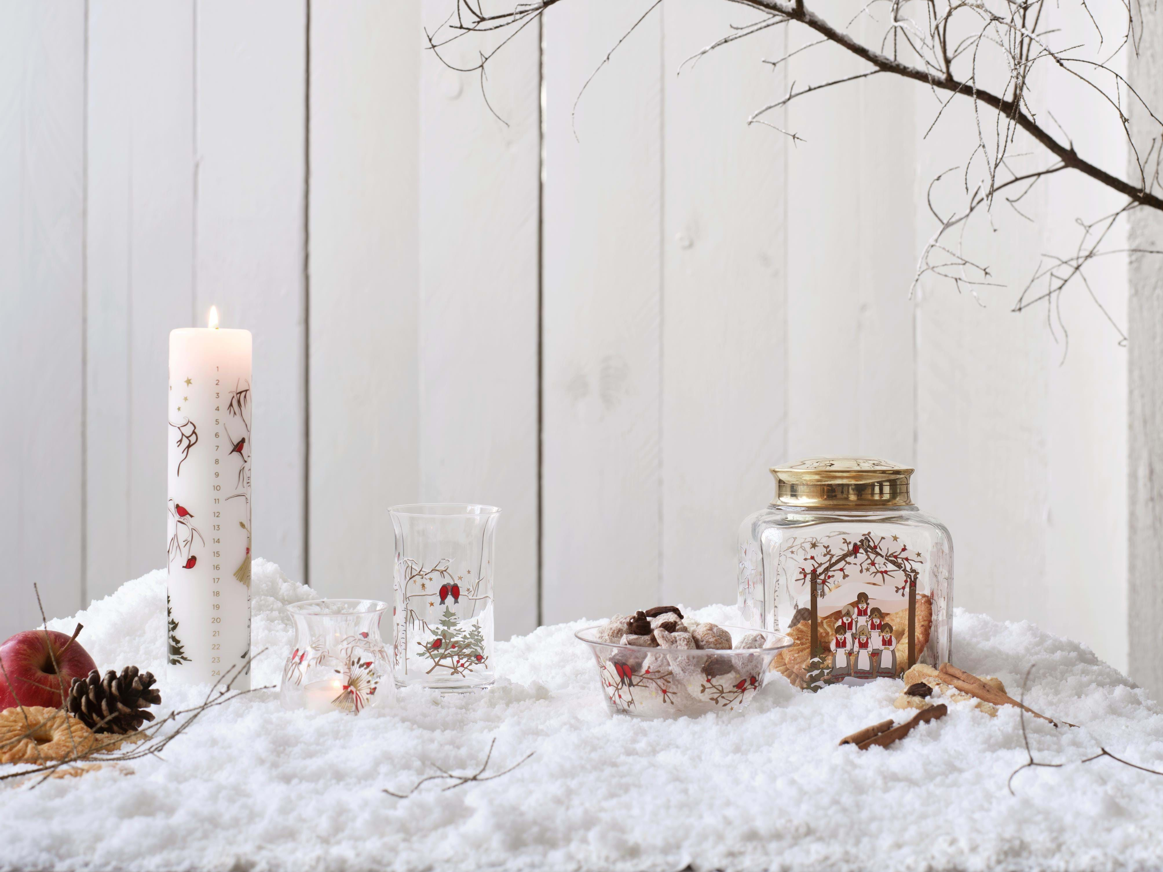 Holmegaard Christmas Julekageglas 2021 H16 cm* Holmegaard Christmas Julekageglas 2021 H16 cm*