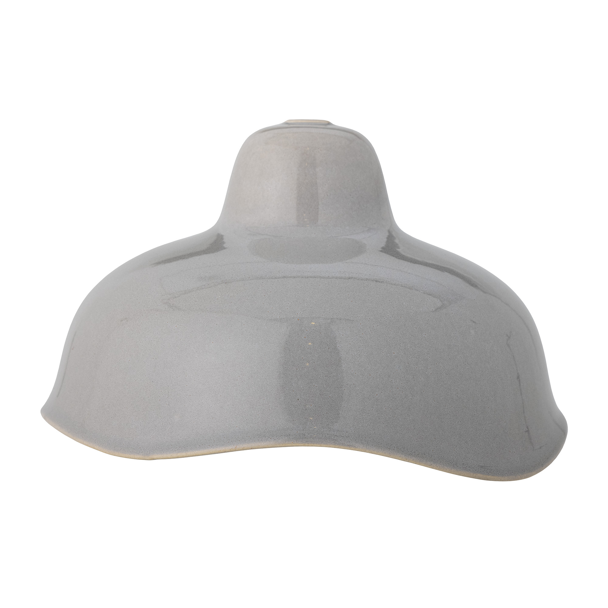 Bloomingville - Garner Lampeskærm, Grå, Stentøj, D23xH15 cm