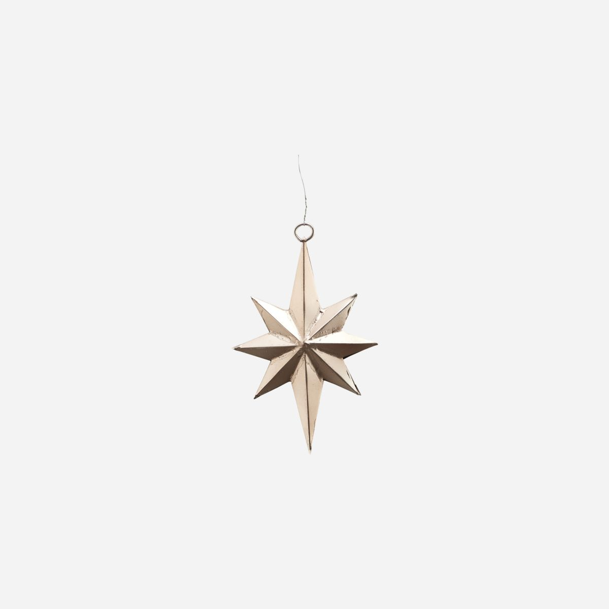 Stjerne, Bethlehem, Antik sølv 9 cm*