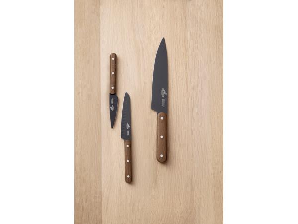 Lion Sabatier Knivsæt Phenix Walnut 3 dele Sort/valnøddetræ