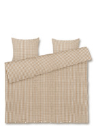 Juna - Bæk&Bølge Sengetøj 200x220 cm karamel/off-white DK