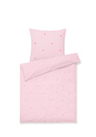 Juna - Daisy Sengetøj Baby 70x100 cm pink/rød