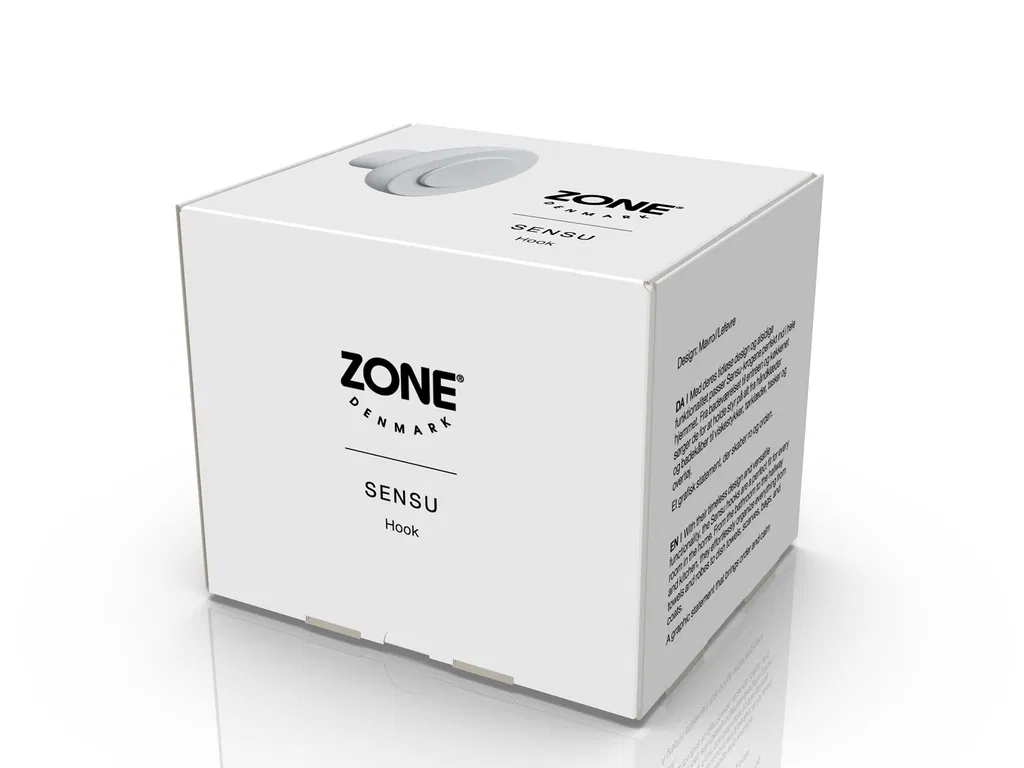 Zone Krog Sensu 7,5 x 4,5 cm Hvid Birk