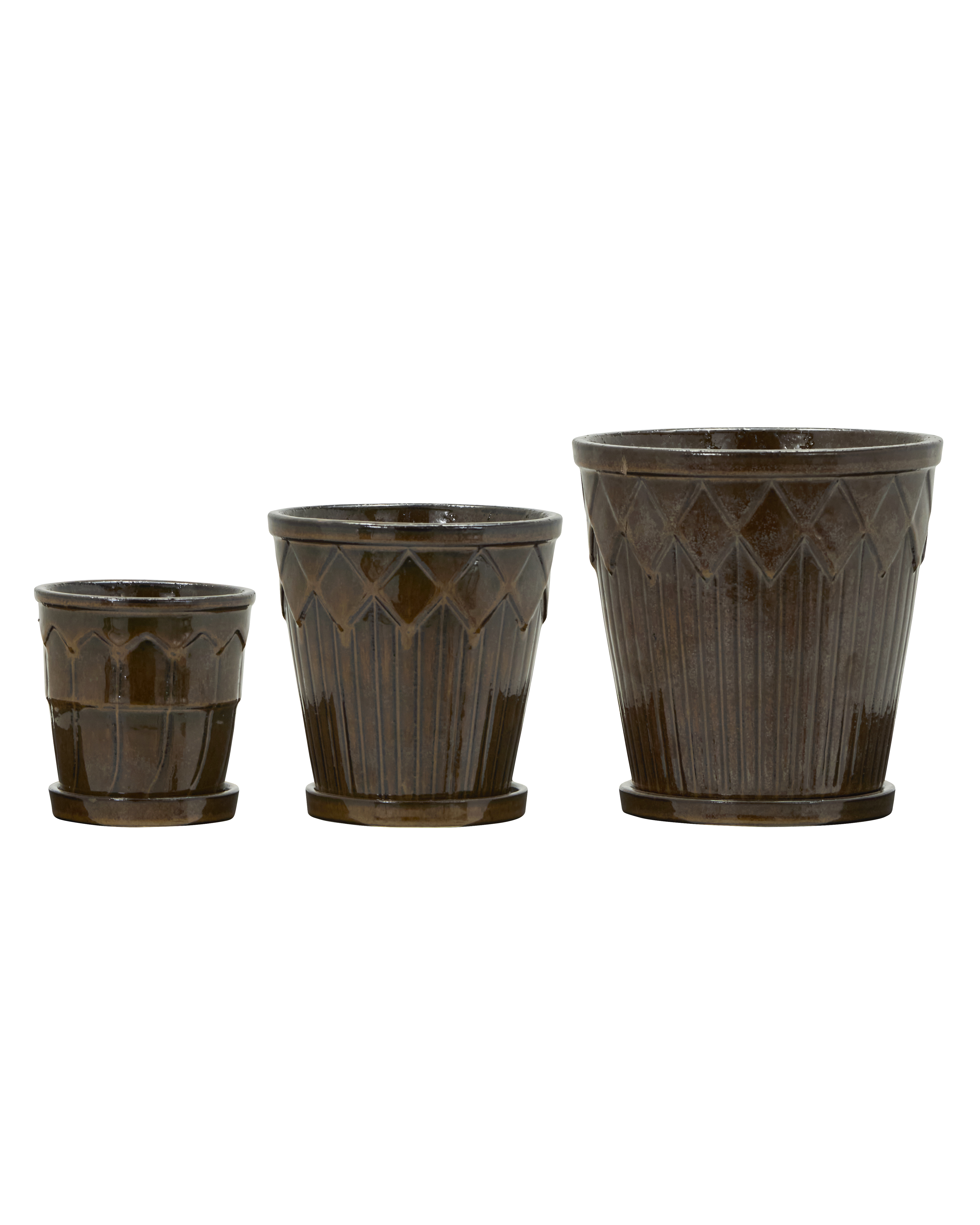 House Doctor - Urtepotte, Cora, Brun