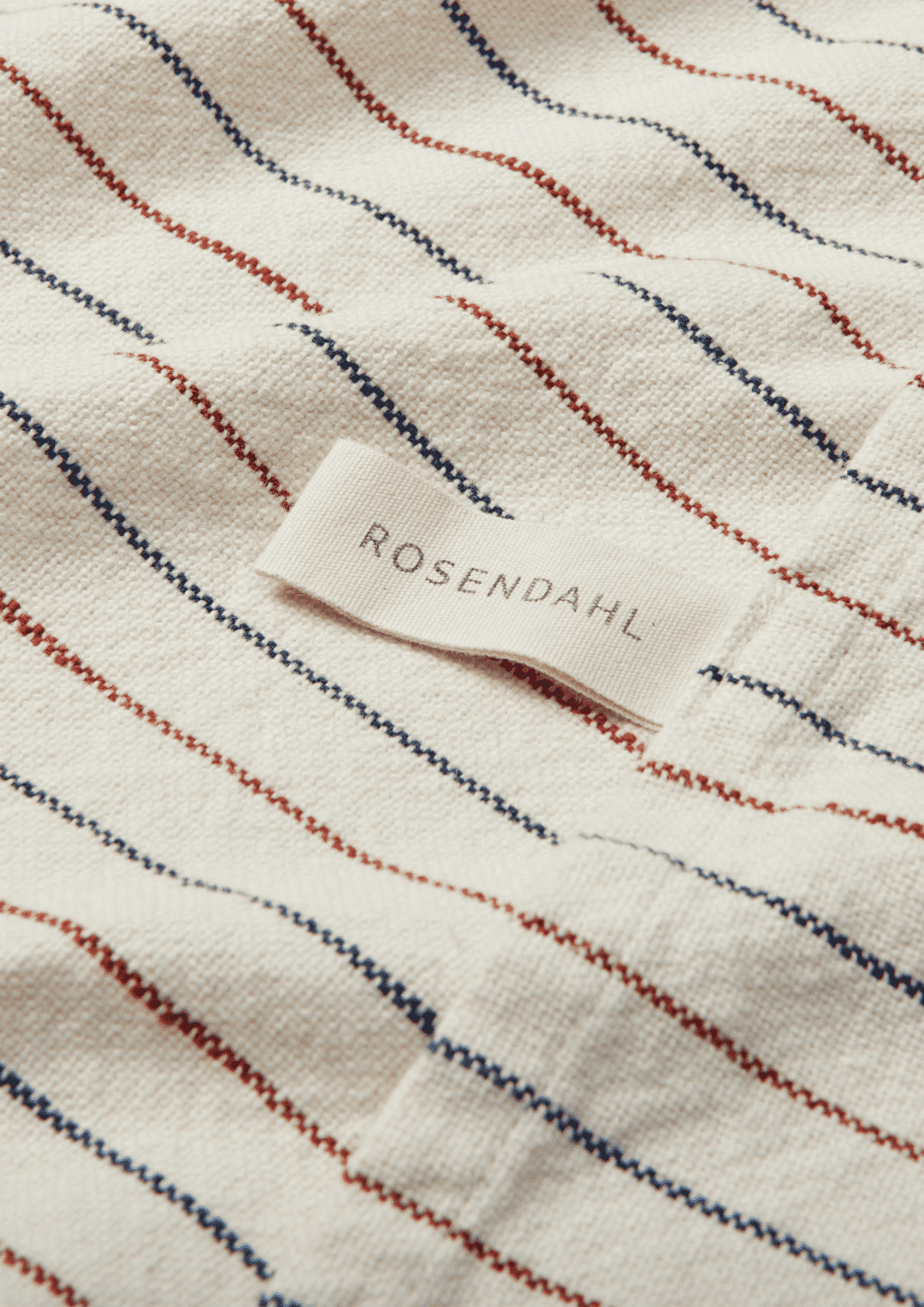 Rosendahl Textiles Garn Viskestykke 50x70 cm blå/terracotta