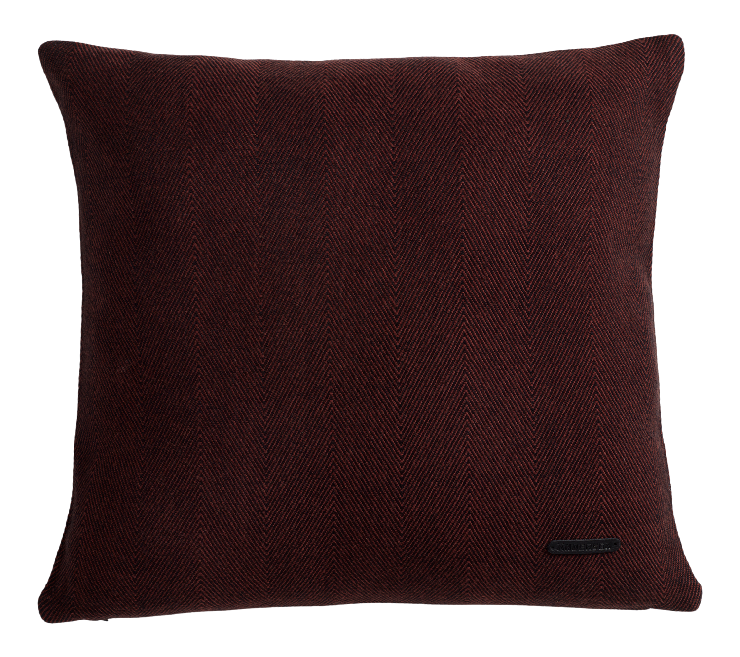 Andersen Furniture - Twill Weave Pude - Rød , B50xH45 cm - 32%Uld/60%Bomuld/8%Nylon