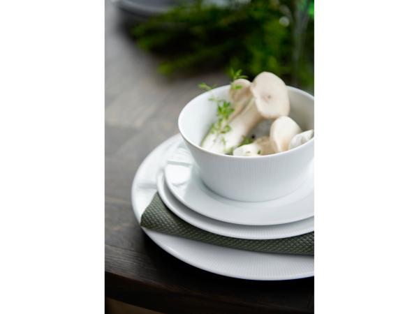 Pillivuyt Eventail Skål Dia 15 cm Hvid