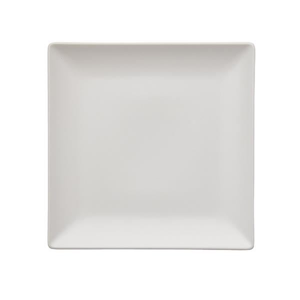 Aida - Quadro - flad tallerken Hvid 1 stk 21x21 cm