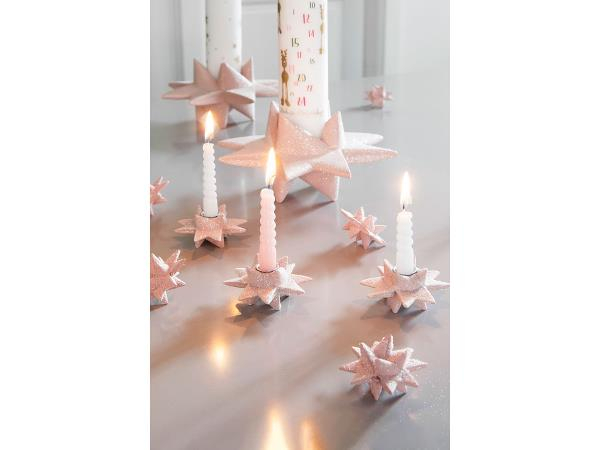 Medusa-Copenhagen Stjerneskud Kalenderstage Dia. 17,5 x 9 cm Lyserød Medusa-Copenhagen Stjerneskud Kalenderstage Dia. 17,5 x 9 cm Lyserød