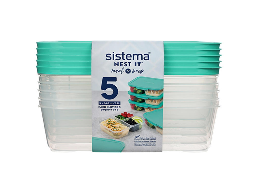 Sistema - Meal Prep 5Pack 1,9L billede