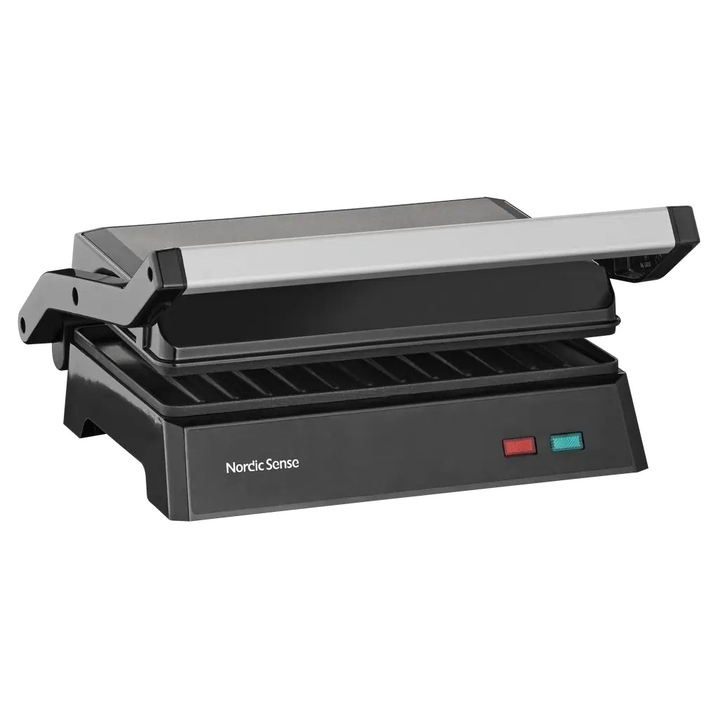 Nordic Sense - Paninigrill 26,6 x 22,5 x 9,9 1000 watt Sort