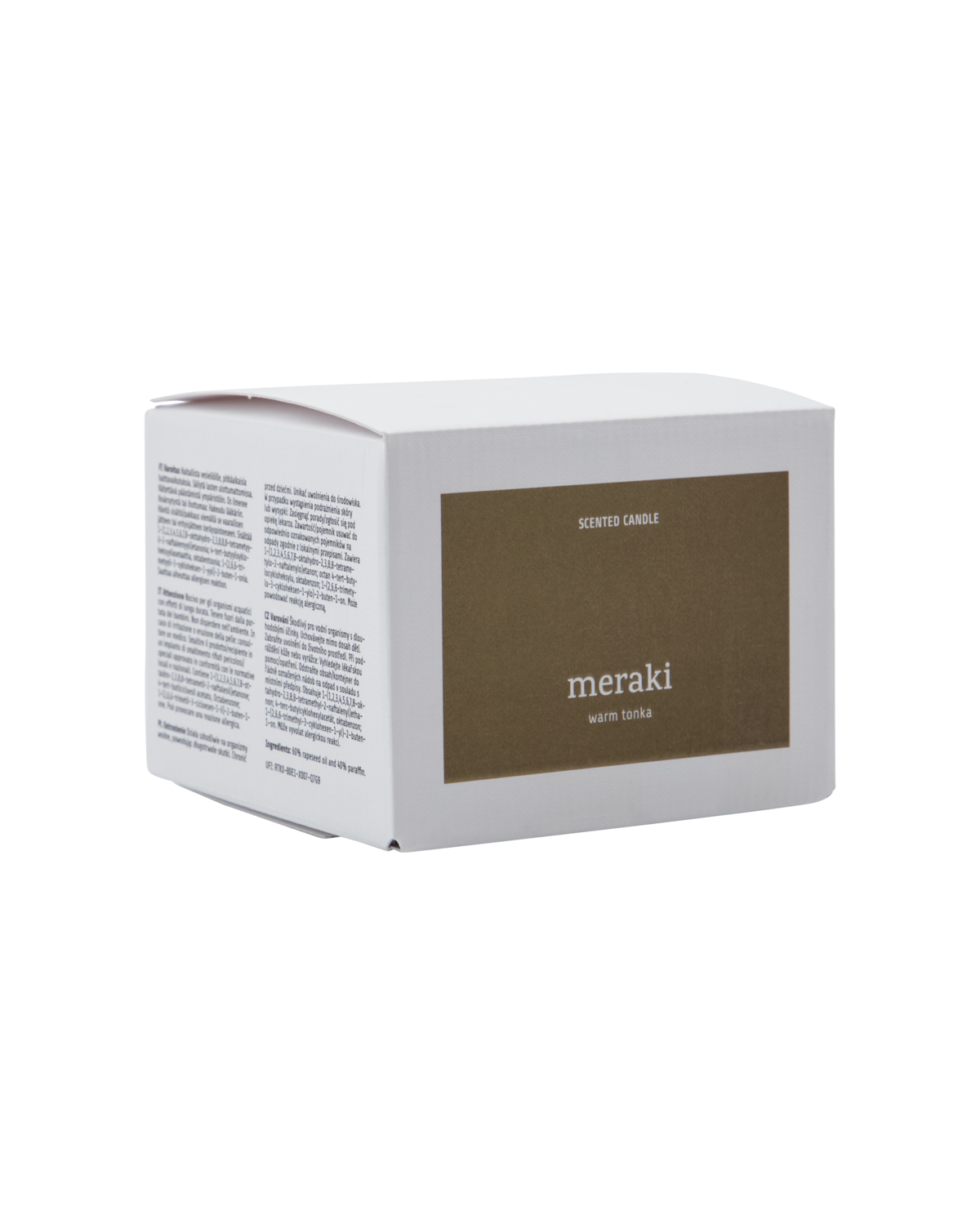 Meraki Duftlys, Warm tonka, Brun