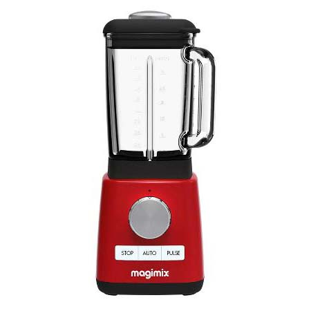 Magimix Power 4 Blender 17 x 15 x 42 cm 1,8 liter 1300 watt Rød Magimix Power 4 Blender 17 x 15 x 42 cm 1,8 liter 1300 watt Rød