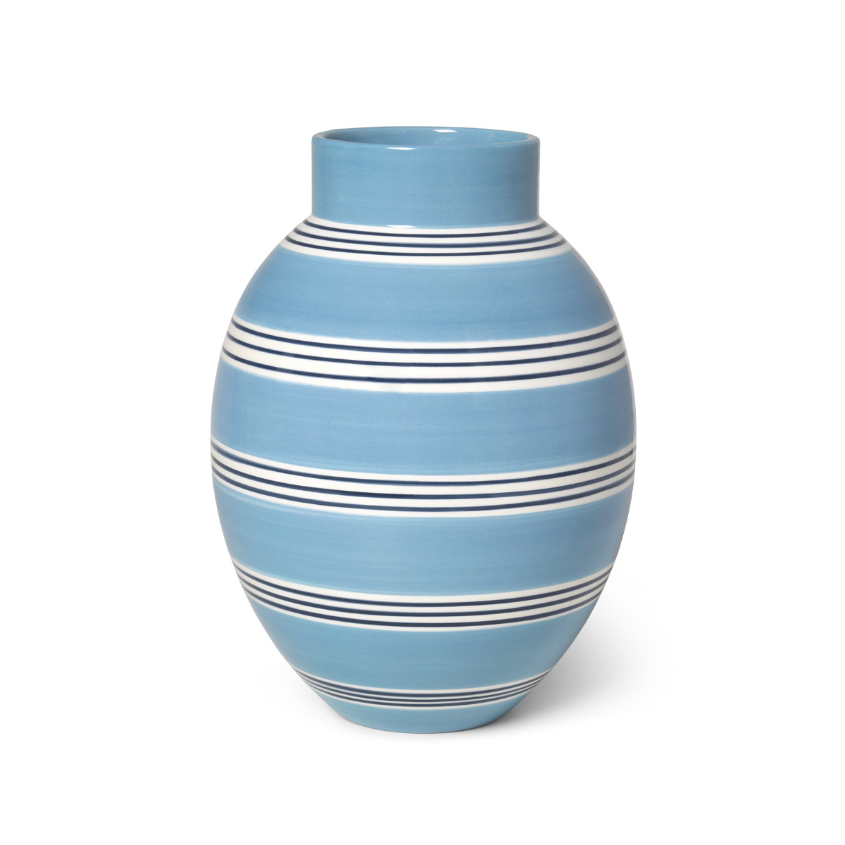 Se Kähler - Omaggio Nuovo Vase 30 cm, blå hos Rikki Tikki Shop